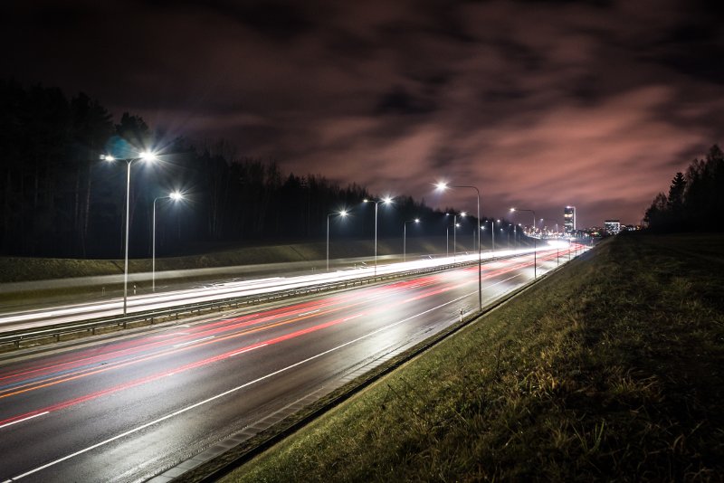 autostrada lampioni